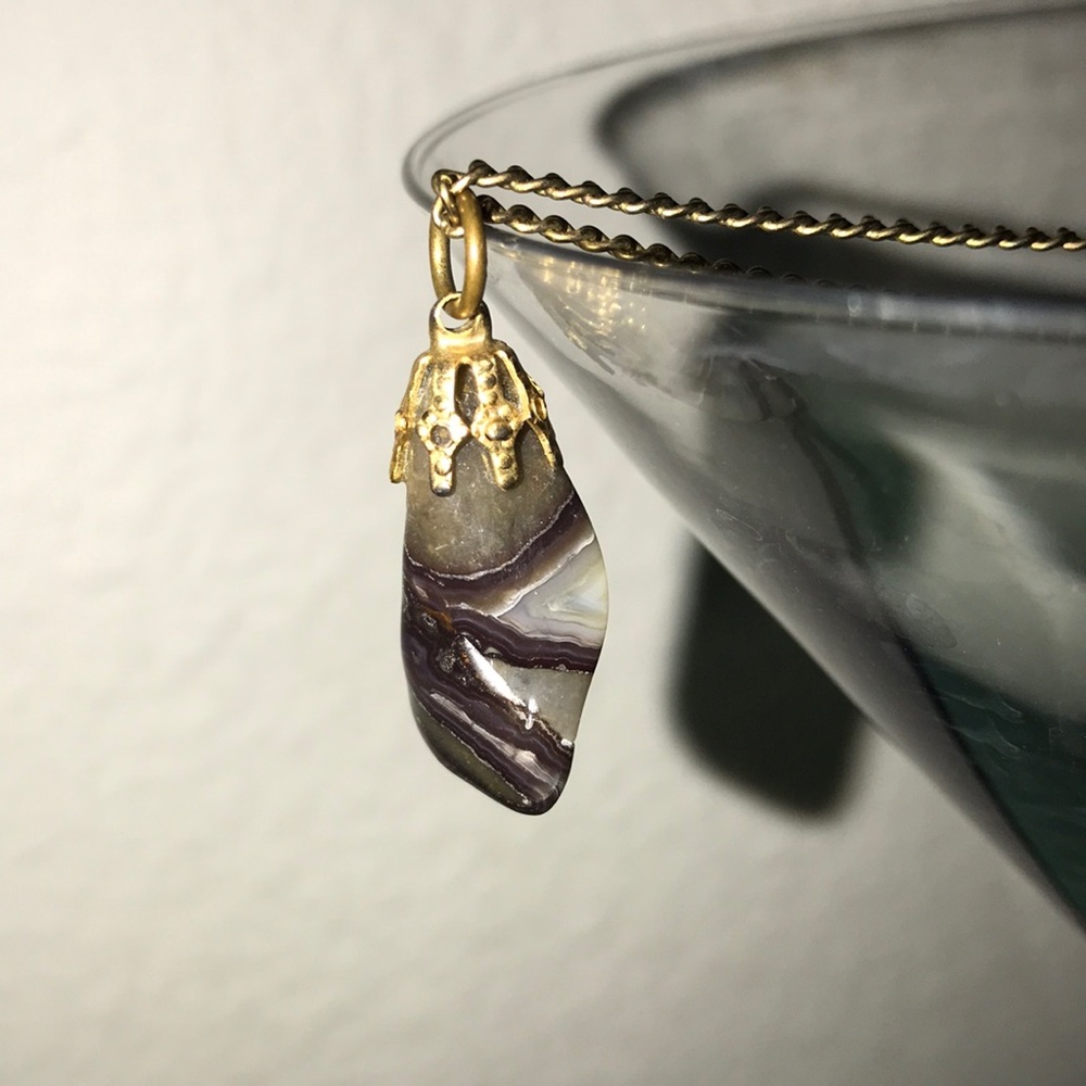 Stone Pendant Necklace